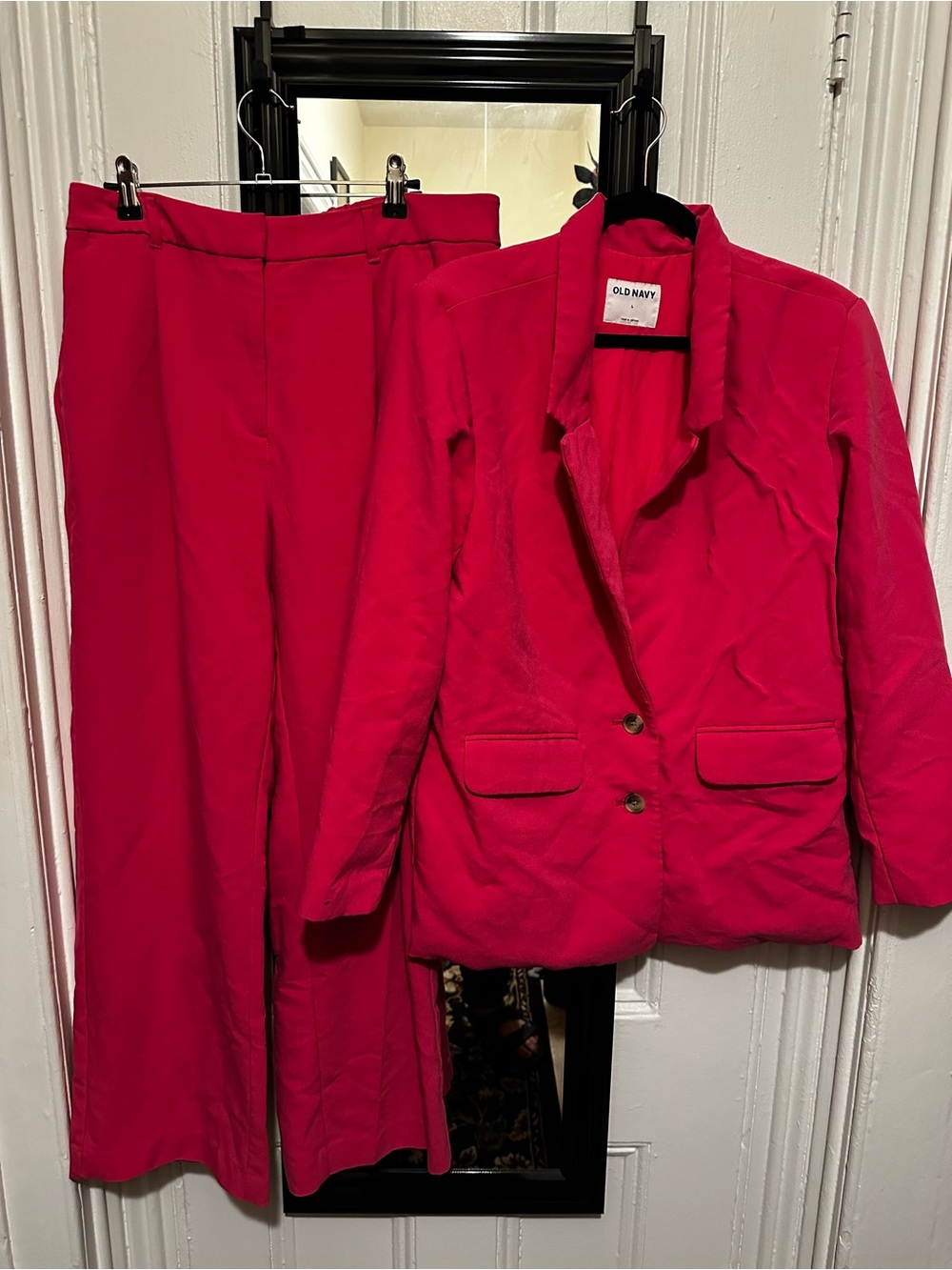 Old Navy Women’s Pink Blazer & Pants Set